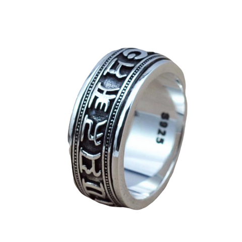 Bague Bouddhiste Argent 925